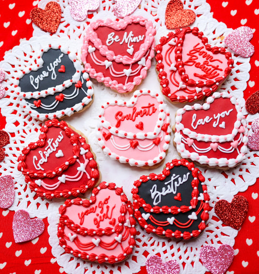 Assorted Valentine Cookies